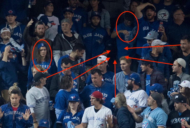 Illustration for article titled This Is The Closest We've Gotten To Finding The Beer-Throwing Blue Jays Fan